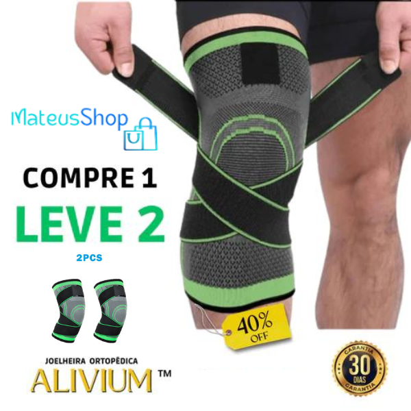 💥 Compre 1 Leve 2 💥 Joelheiras Ortopédicas Alivium Sport ™ (PAR) +  Frete Grátis Hoje! 🔥