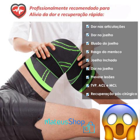 💥 Compre 1 Leve 2 💥 Joelheiras Ortopédicas Alivium Sport ™ (PAR) +  Frete Grátis Hoje! 🔥