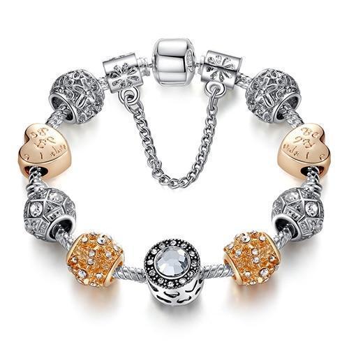 Pulseira com Berloque Crystal em PROMOÇÃO 50% OFF! 💥