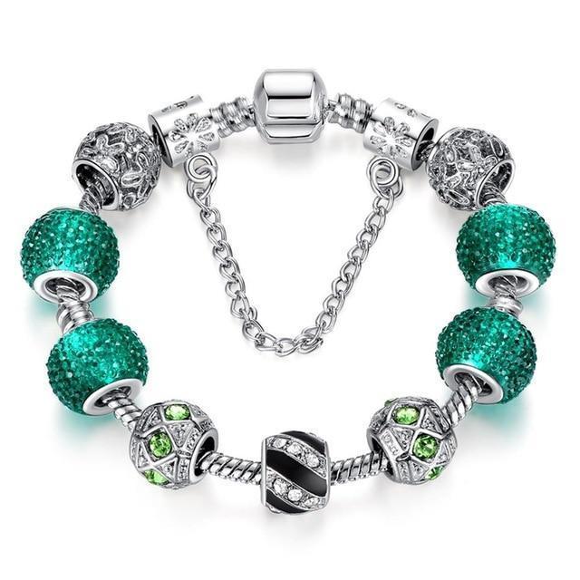 Pulseira com Berloque Crystal em PROMOÇÃO 50% OFF! 💥